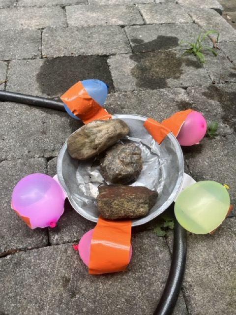 Kids made a strange object